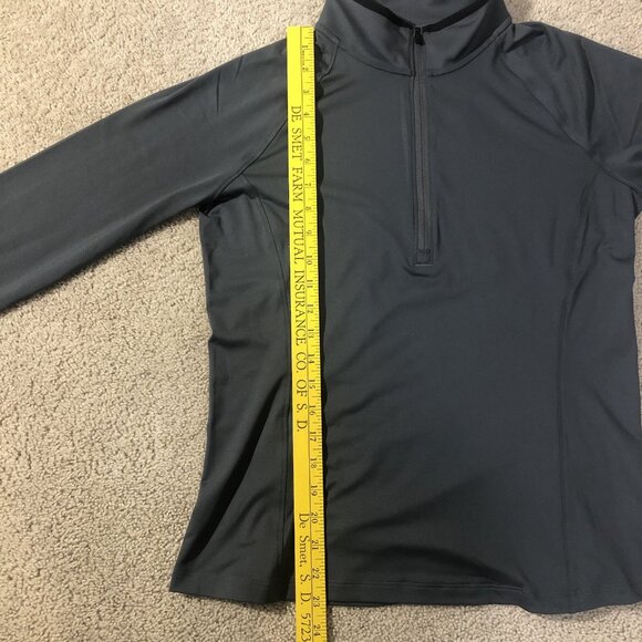 Under Armour Golf 1/2 Zip Long Sleeve Pullover UPF 50 Women's Medium Gray NWT - Picture 11 of 11